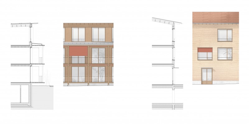 B2A 045 - 30 logements fribourg-details