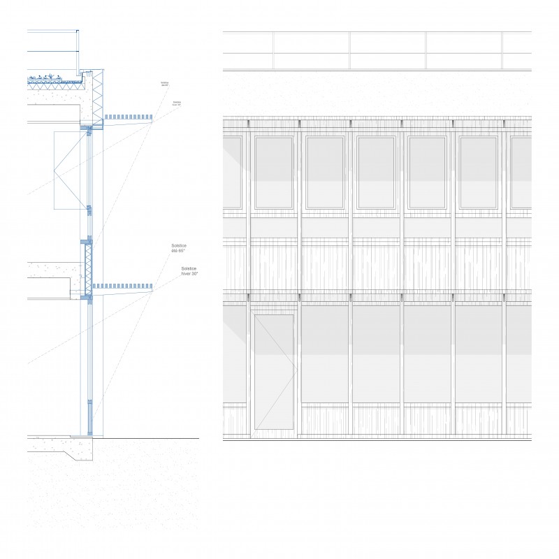 B2A 057 - Ecole Procession coupe-facade