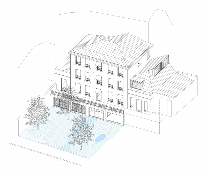 B2A 079 - Maison de santé axonometrie-mod