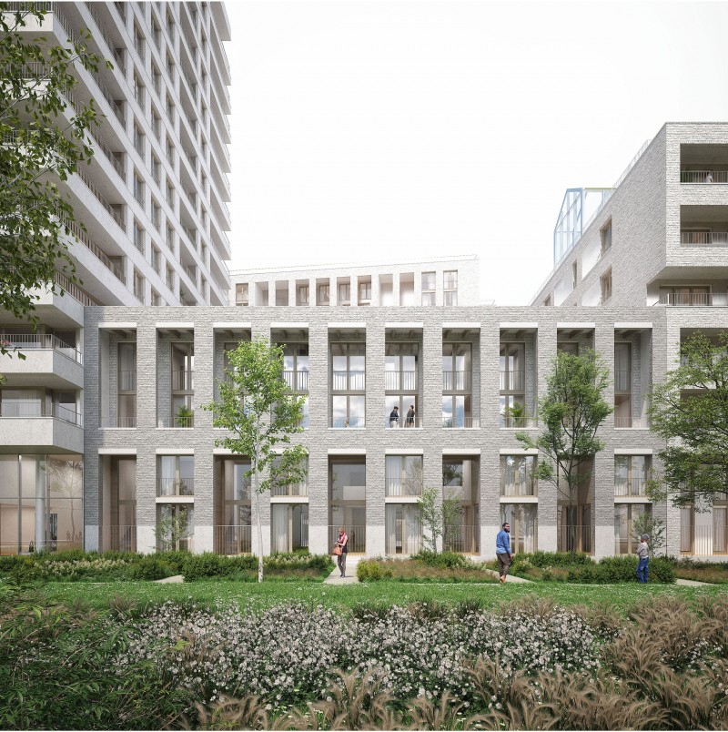 B2A 043 - Maisons de ville vue_02_jour