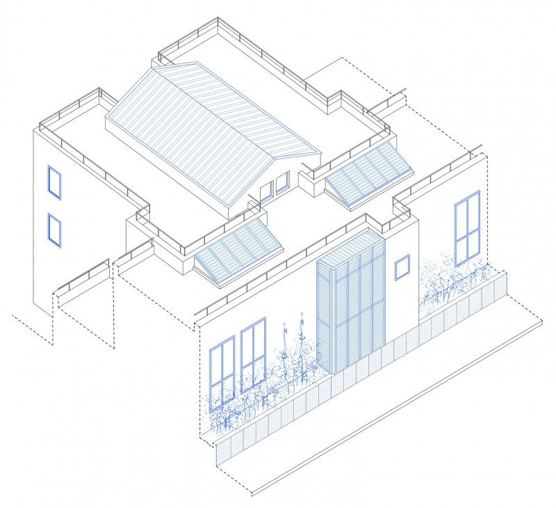 B2A 073 - Groupe scolaire de l'Orme au chat orme-au-chat_serres-boulevard_axo
