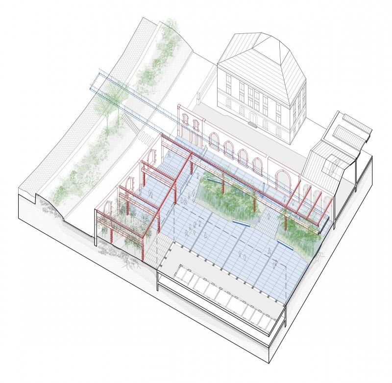 B2A 072 - Passerelle sur le canal nan_axo-socle_parvis-sud_a3_550_page-0001