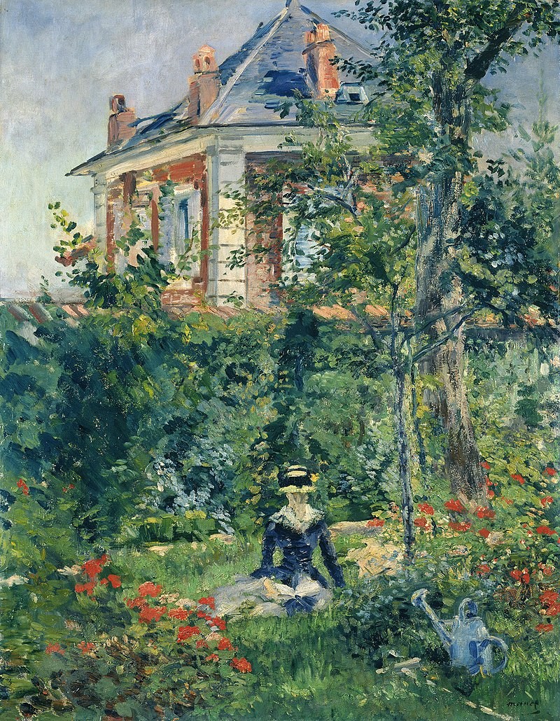 B2A 065 - Pôle intergénérationnel Paul Houette edouard_manet_-_girl_in_the_garden_at_bellevue