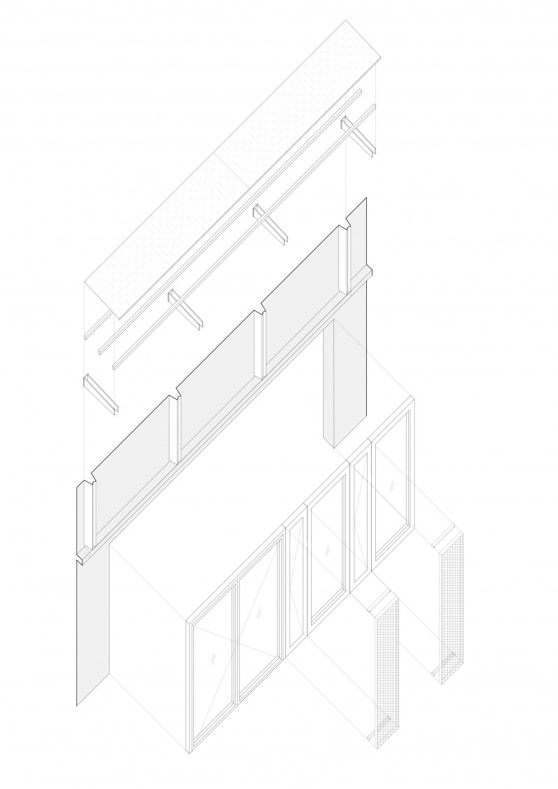 B2A 059 - Pôle social départemental issy_axonometrie-facade-a3