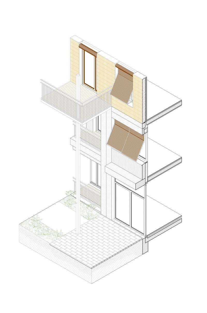B2A 076 - 58 logements axos-jardin-socle